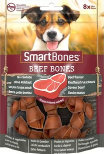ZOLUX Smart Bones Beef mini 8 szt T027507 - Przysmaki dla psów - miniaturka - grafika 1