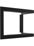 Akcesoria kominkowe - Ramka Stalowa Simple_S_P_Bs - miniaturka - grafika 1