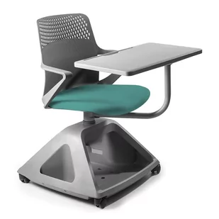 Fotel biurowy, krzesło biurowe Nowoczesny fotel obrotowy, Rover 2, 60x83x87 cm, tealblue - Fotele i krzesła biurowe - miniaturka - grafika 1