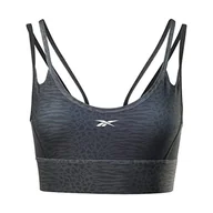 Biustonosze - Reebok Damski nowoczesny biustonosz sportowy Safari Poly - miniaturka - grafika 1