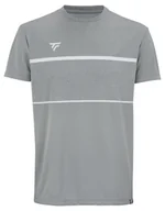 Koszulki sportowe męskie - Koszulka męska Tecnifibre Club Tech Tee Silver XL - miniaturka - grafika 1