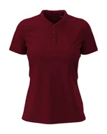 Koszulki i topy damskie - Koszulka damska polo bawełniana Polówka Stedman ST9740 Claire Bordeaux XXL - miniaturka - grafika 1