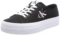 Sneakersy damskie - Calvin Klein Jeans Damskie sneakersy Vulc Flatform Essential Mono, czarne, 7 UK, Czarny, 40 EU - miniaturka - grafika 1