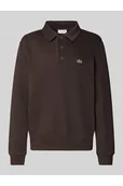 Bluzy męskie - Bluza o kroju regular fit z czystej bawełny - Lacoste - miniaturka - grafika 1