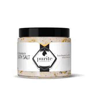 Purite - Sól do kąpieli mandarynka - nagietek 650g - Kosmetyki do kąpieli - miniaturka - grafika 1