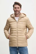 Kurtki męskie - Guess Jeans kurtka męska kolor beżowy przejściowa M4YL99 WG922 - miniaturka - grafika 1