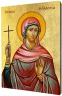 Ikony i obrazy sakralne - Ikona św. Wiktoria - miniaturka - grafika 1