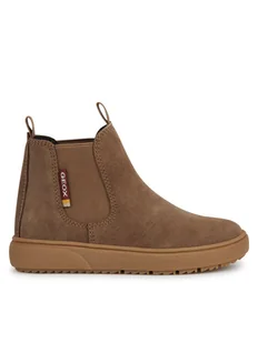 Geox Kozaki J Theleven Boy J36LDB 00022 C0013 D Brązowy - Buty dla chłopców - miniaturka - grafika 1