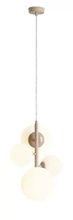 Bloom lampa wisząca 4-punktowa beżowa 1091L17 - Lampy sufitowe - miniaturka - grafika 2