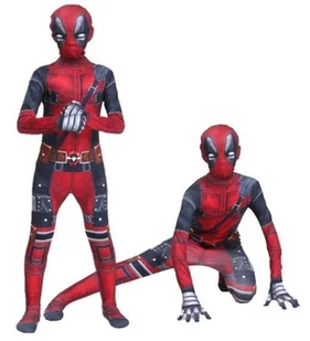 Strój Przebranie Kostium Deadpool Cosplay 122/128 (Z Metki L) - Stroje karnawałowe Strój Przebranie Kostium Deadpool Cosplay 122/128 (Z Metki L) - Stroje karnawałowe - miniaturka - grafika 1