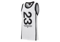 Koszulki męskie - Nike Air Jordan 23 Engineered Jersey White - miniaturka - grafika 1