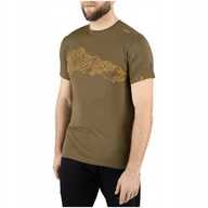 Koszulki męskie - Koszulka T-shirt męski Viking Bamboo Hopi Man zielony rozmiar L - miniaturka - grafika 1