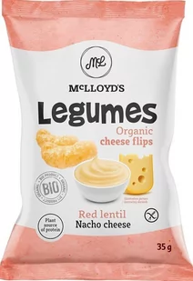 McLloyds Chrupki z czerwoną soczewicą serowe BEZGL. BIO 35 g - Chrupki - miniaturka - grafika 1