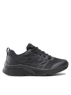 Skechers Sneakersy Quick Sprint 403769L/BBK Czarny - Buty dla chłopców - miniaturka - grafika 1