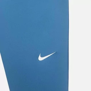 Legginsy - Nike Legginsy damskie, Przemysłowy niebieski/biały, S - grafika 1