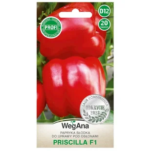 Papryka słodka Priscila F1 nasiona 20 szt. nasiona - WegAna - Nasiona i cebule - miniaturka - grafika 1