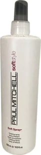 PAUL MITCHELL Paul Mitchell, Soft Style Soft, Paraben-Free, Hair Spray, Finishing, Natural Hold, 500 ml For Women - Kosmetyki do stylizacji włosów - miniaturka - grafika 1