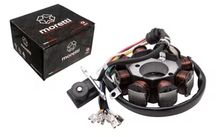 Iskrownik uniwersalny do motoroweru 50cc 4T: 8 cewek, 5 przewodów - Części motocyklowe - miniaturka - grafika 2