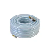 Akcesoria pneumatyczne - Wąż Przewód Pvc Pneumatyczny 20M Do Kompresora Sprężarki Złączka 1/4" - miniaturka - grafika 1