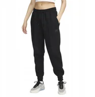 Spodnie sportowe damskie - Nike Sportswear Tech Fleece Pant FB8330-010 Czarne M - miniaturka - grafika 1