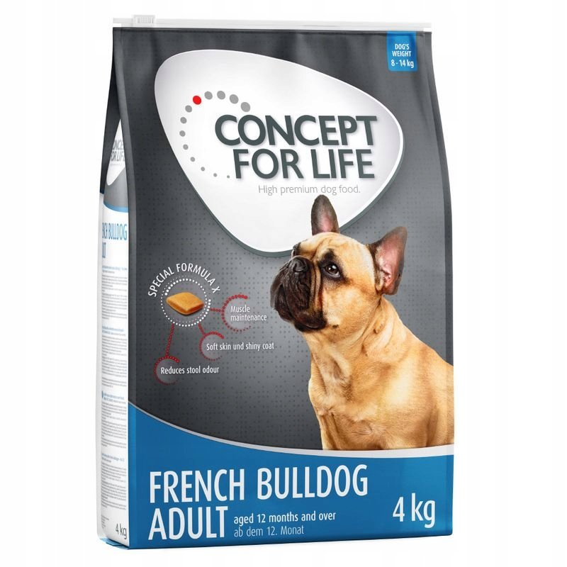 Concept for Life French Bulldog Adult - 2 x 4 kg Dostawa GRATIS!