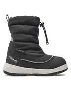 Buty dla chłopców - Viking Śniegowce Toasty Pull-On Warm Gtx GORE-TEX 3-94015-2 Czarny - miniaturka - grafika 1