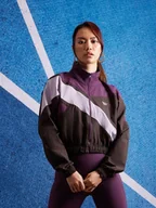 Bluzy sportowe damskie - Bluza sportowa damska Reebok Cl Fr Track Top 100206054 2XS Czarna (1200143860533) - miniaturka - grafika 1