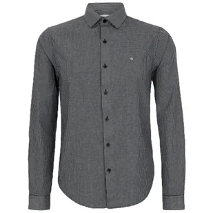 Koszula męska Calvin Klein GINGHAM SHIRT WHITE/MULTI 22708129010 OQY M - Koszule męskie - miniaturka - grafika 1