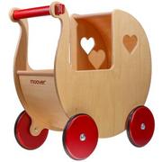Wózki dla lalek - MOOVER Znane Mover Toys Puppenwagen skuter, naturalny 1008885 - miniaturka - grafika 1
