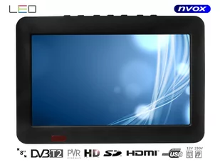 Telewizor Nvox LED 8" - Telewizory - miniaturka - grafika 1