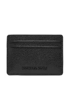 Etui na dokumenty i karty - MICHAEL Michael Kors Etui na karty kredytowe Jet Set 32T5TJ6D1L Czarny - miniaturka - grafika 1