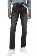 Spodnie męskie - PEPE JEANS CZARNE JEANSY MĘSKIE PROSTE Z PRZETARCIAMI 31/34 XQA - miniaturka - grafika 1