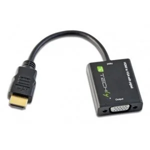 Techly Techly Konwerter HDMI męski na VGA żeński (301658) - Pozostałe akcesoria sieciowe - miniaturka - grafika 5