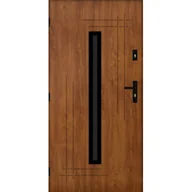 Drzwi zewnętrzne - Drzwi zewnętrzne borneo złoty dąb 80 lewe - miniaturka - grafika 1