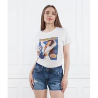 Koszulki i topy damskie - GUESS T-shirt GUESS GIRL EASY TEE | Regular Fit - miniaturka - grafika 1