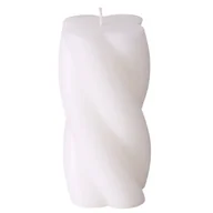 Świece - Świeca dekoracyjna Twist, 14 cm - miniaturka - grafika 1