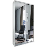 Szafy - Szafa Przesuwna 100 z Lustrem A1 Skąpski Meble Craft Złoty, Grafit, 215 cm - miniaturka - grafika 1