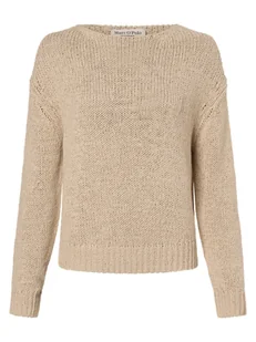 Marc O'Polo Sweter damski Kobiety beżowy jednolity, L - Swetry damskie - miniaturka - grafika 1