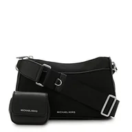 Torebki damskie - Michael Kors Jet MD Xbody Strap, torebka damska, czarny i pomarańczowy - miniaturka - grafika 1
