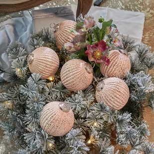 Świąteczne zawieszki, zestaw 6 szt. Mane - Ozdoby bożonarodzeniowe - miniaturka - grafika 1