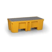 Pozostałe wyposażenie warsztatu - PARTNER B2B Plastikowa taca ociekowa z rusztem stalowym TWK-1206 - miniaturka - grafika 1