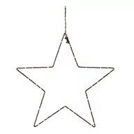 Lampy pozostałe - Czarna dekoracja świetlna ze świątecznym motywem ø 45 cm Alpha – Markslöjd - miniaturka - grafika 1