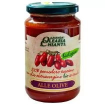 Azienda Olearia Chianti Sos pomidorowy z toskańskich pomidorów z oliwkami bezglutenowy 340 g - Koncentraty warzywne, przeciery - miniaturka - grafika 1