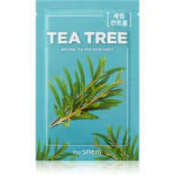 Maseczki do twarzy - The Saem The Saem Natural Tea Tree maska w płachcie do twarzy z ekstraktem z drzewa herbacianego 20ml - miniaturka - grafika 1