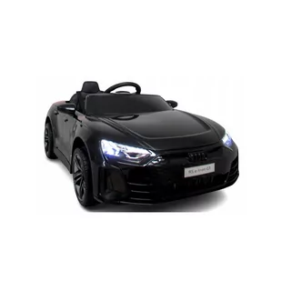 AUDI E-Tron GT Czarny Auto na akumulator EVA Skóra pilot - Pojazdy elektryczne dla dzieci - miniaturka - grafika 1