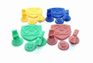 DIUNA IMPERIUM - ZNACZNIKI GRACZY 3D (DODATKI) - GAMES UNPLUGGED - Gry planszowe - miniaturka - grafika 1