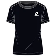 Koszulki i topy damskie - Lotto 1124012 Damska koszulka, Slim Fit Caviar M - miniaturka - grafika 1