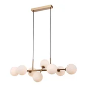 Lampy sufitowe - Mirellio lampa wisząca 8-punktowa mosiądz miodowy PND-66463-8-HB - miniaturka - grafika 1