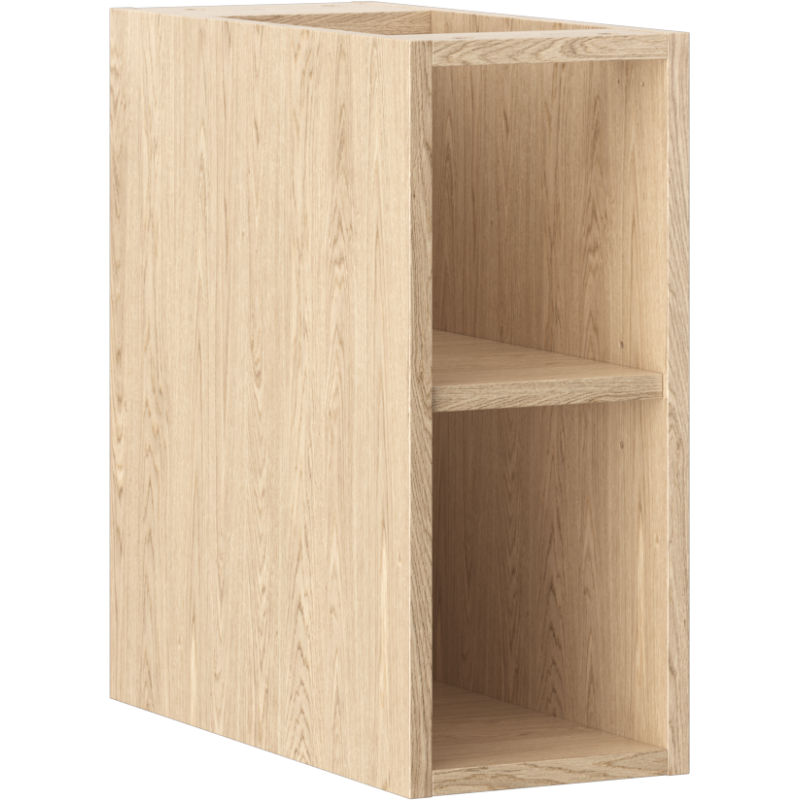 Mexen Box-A szafka otwarta z półką 20 cm, dąb - 91AX2-0200-470-0-81