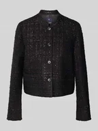 Marynarki i żakiety damskie - Żakiet o kroju regular fit z efektem bouclé model ‘Jacy’ - miniaturka - grafika 1